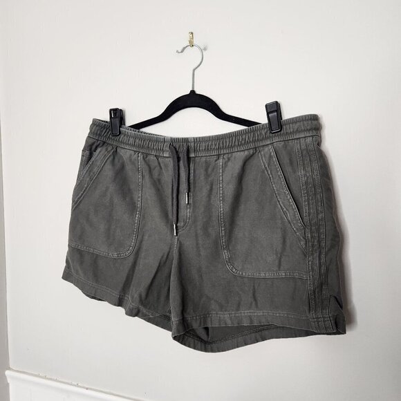 ATHLETA Dark Green Farallon Shorts - Picture 1 of 6